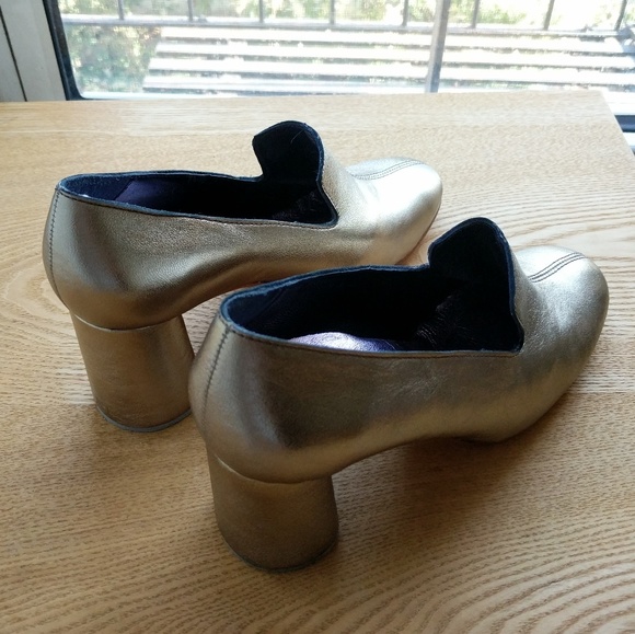Rachel Comey Pewter Gold May Pump - Picture 5 of 8